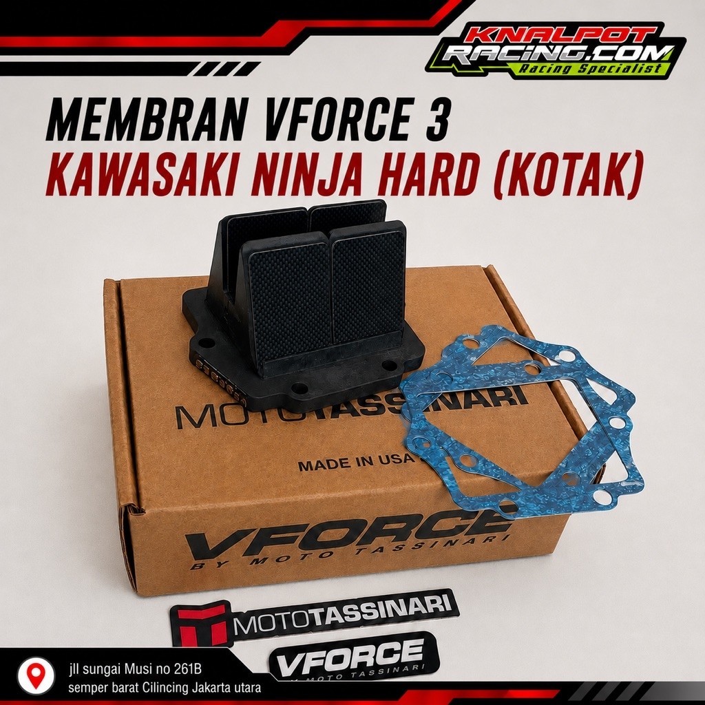 MEMBRAN VFORCE 3 NINJA ORIGINAL KOTAK