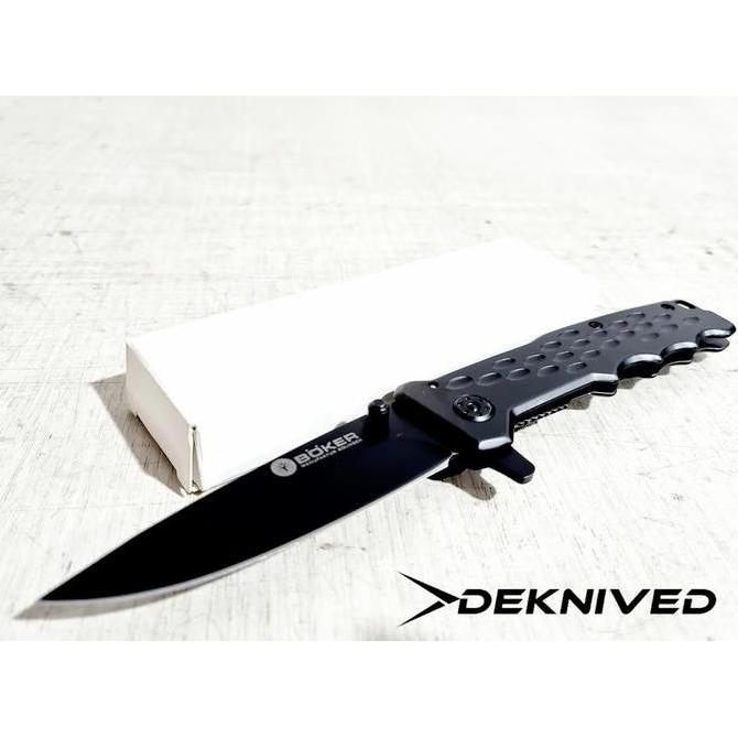 Pisau Lipat Boker Solingen Manufactured Survival Outdoor " Deknived "