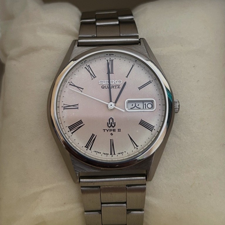 Seiko Type II Salmon Dial