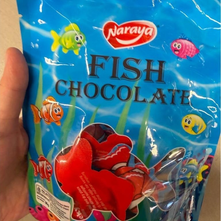 NARAYA FISH CHOCOLATE. NARAYA COKLAT IKAN. IKAN COKLAT