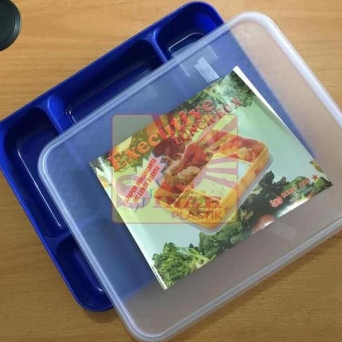 Lunch Box Sekat 6 Executive / Kotak Makanan / Box Catering / Ompreng