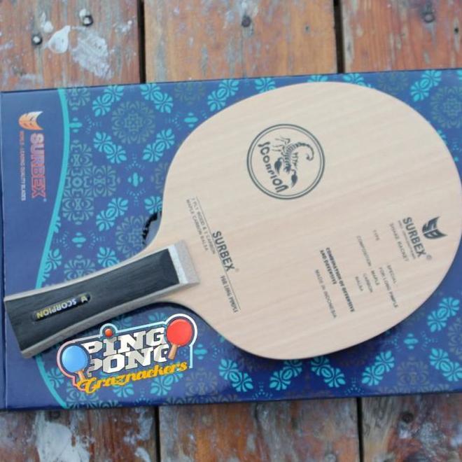 NEW Blade Surbex Scorpion Tenis Meja Bet