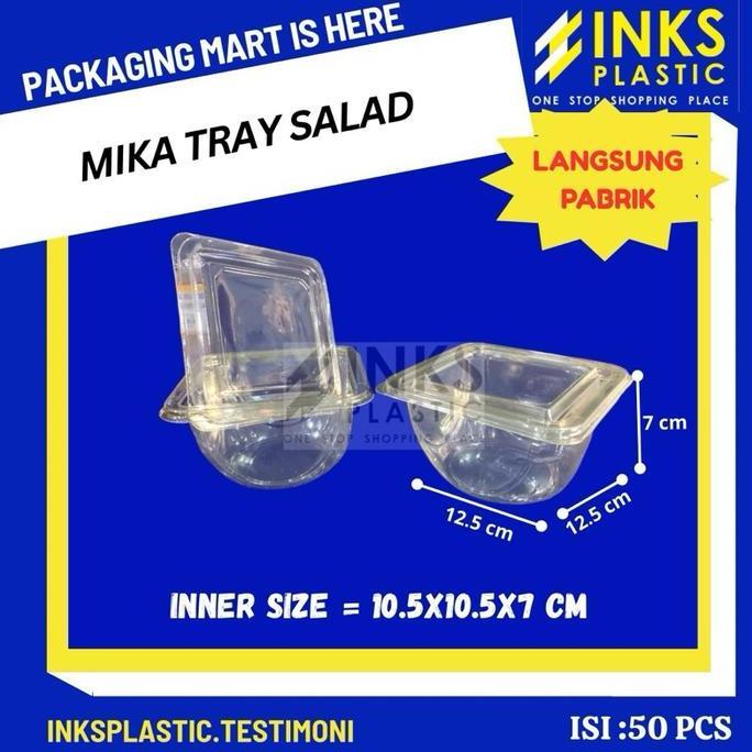 Mika Ts 01 Mika Tray Salad Buah Mika Salad