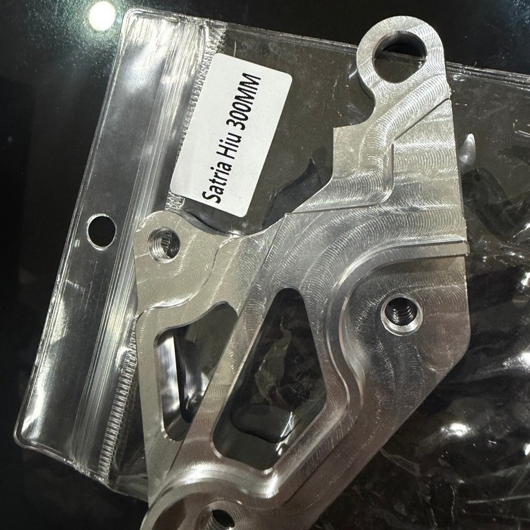 BREKET KALIPER 2 PISTON SB RCB UK 320mm SUZUKI SATRIA HIU FULL CNC MUFAC BREKET KALIPER SAMURAI BRAK