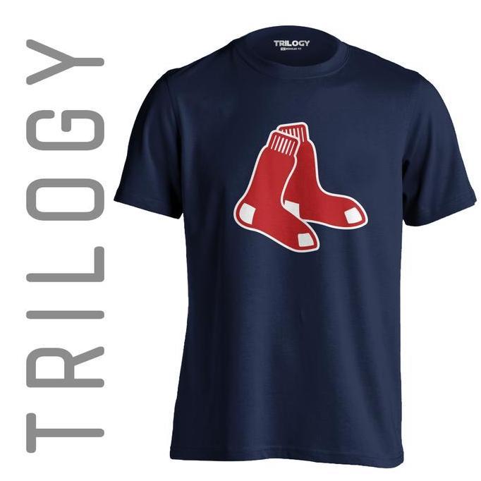 TRILOGY 0520 - Boston Red Sox Baseball - Kaos Premium - SPORT MLB