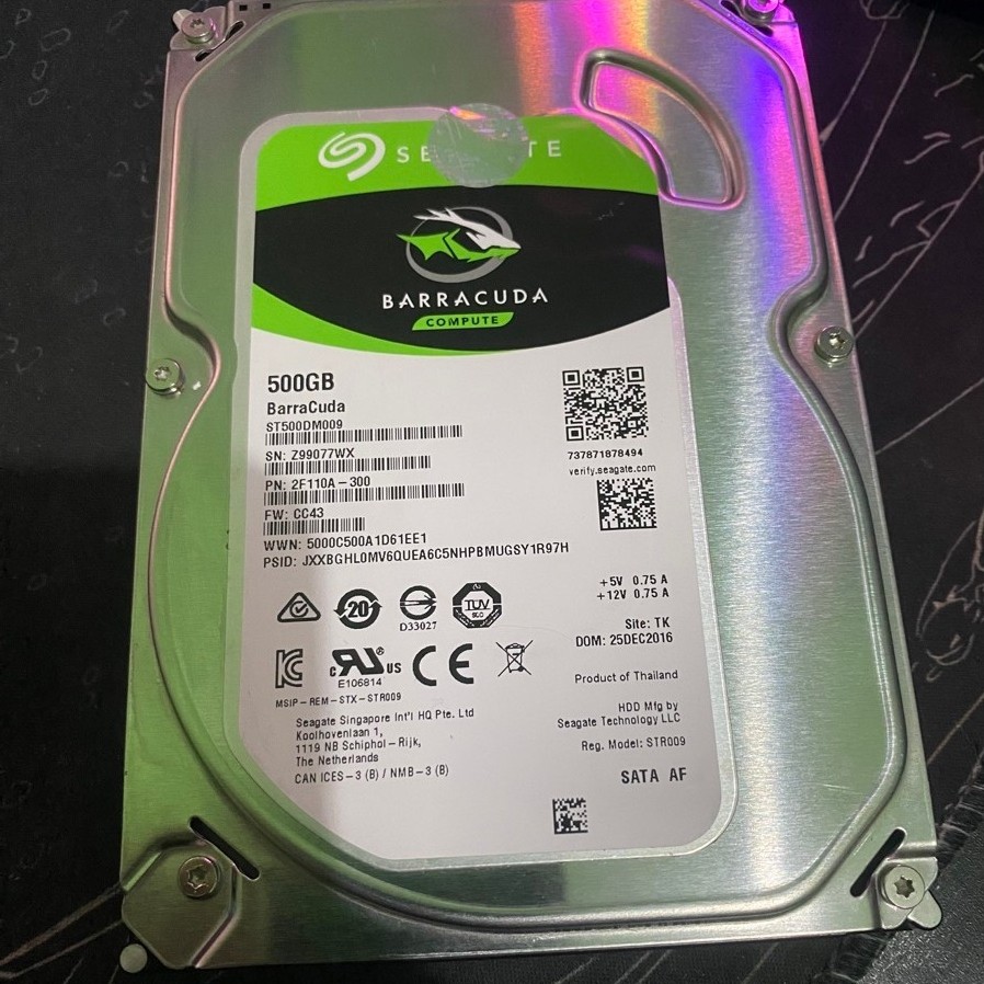 HDD SATA Seagate Barracuda 500 GB