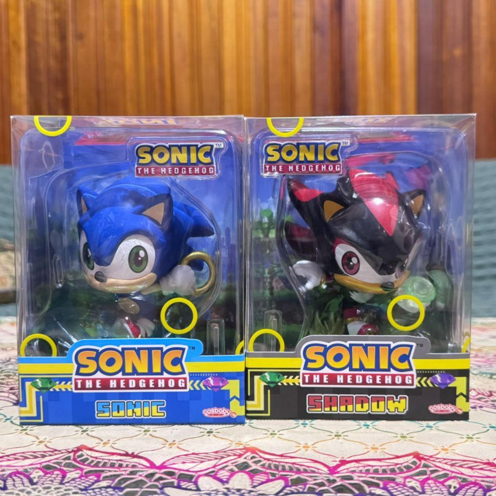 sonic & shadow cosbaby figure 2 set minus last picture