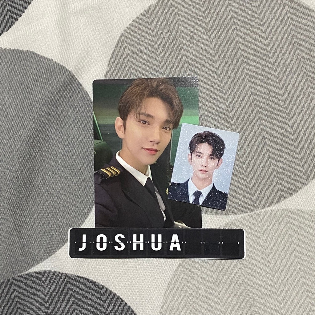 [OFFICIAL PHOTOCARD SEVENTEEN] joshua pilot