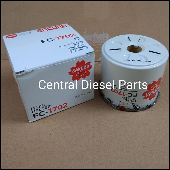 TERLARIS FILTER SOLAR / FUEL FILTER LINDE MANITOU FC-1702 FC1702 SAKURA 