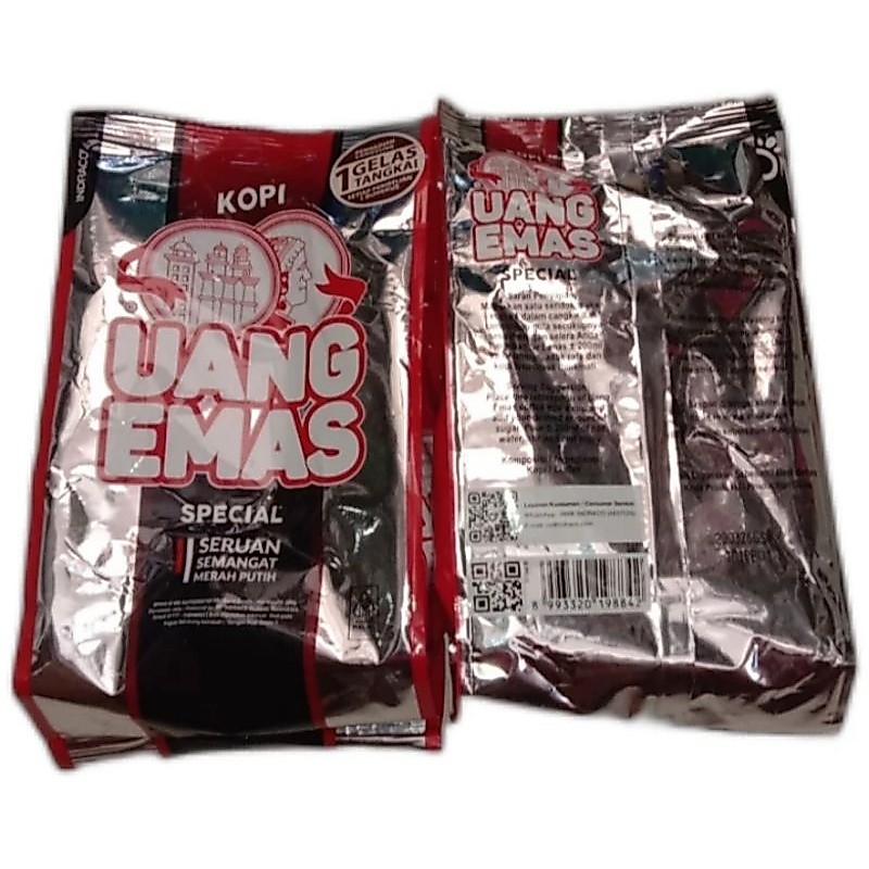 Uang Emas Kopi Hitam 380gr, Uang Emas Kopi Hitam 600gr