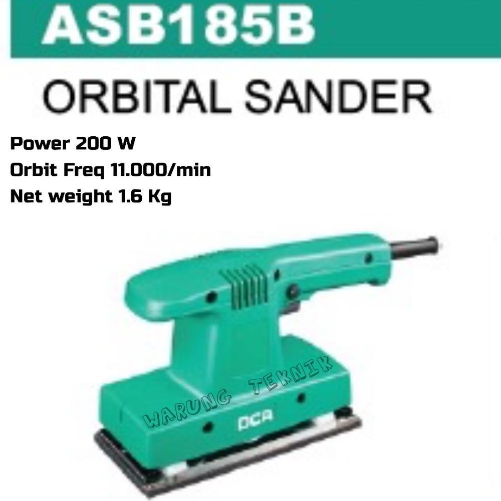 DCA ASB185B ORBITAL SANDER - FINISHING SANDER - MESIN AMPLAS DCA ASB 185B