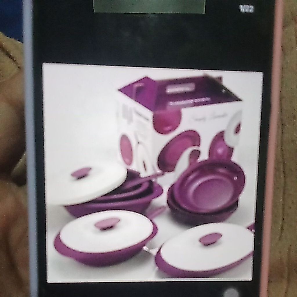 Tupperware Simply Lavender Set Isi 4 Pcs Baru