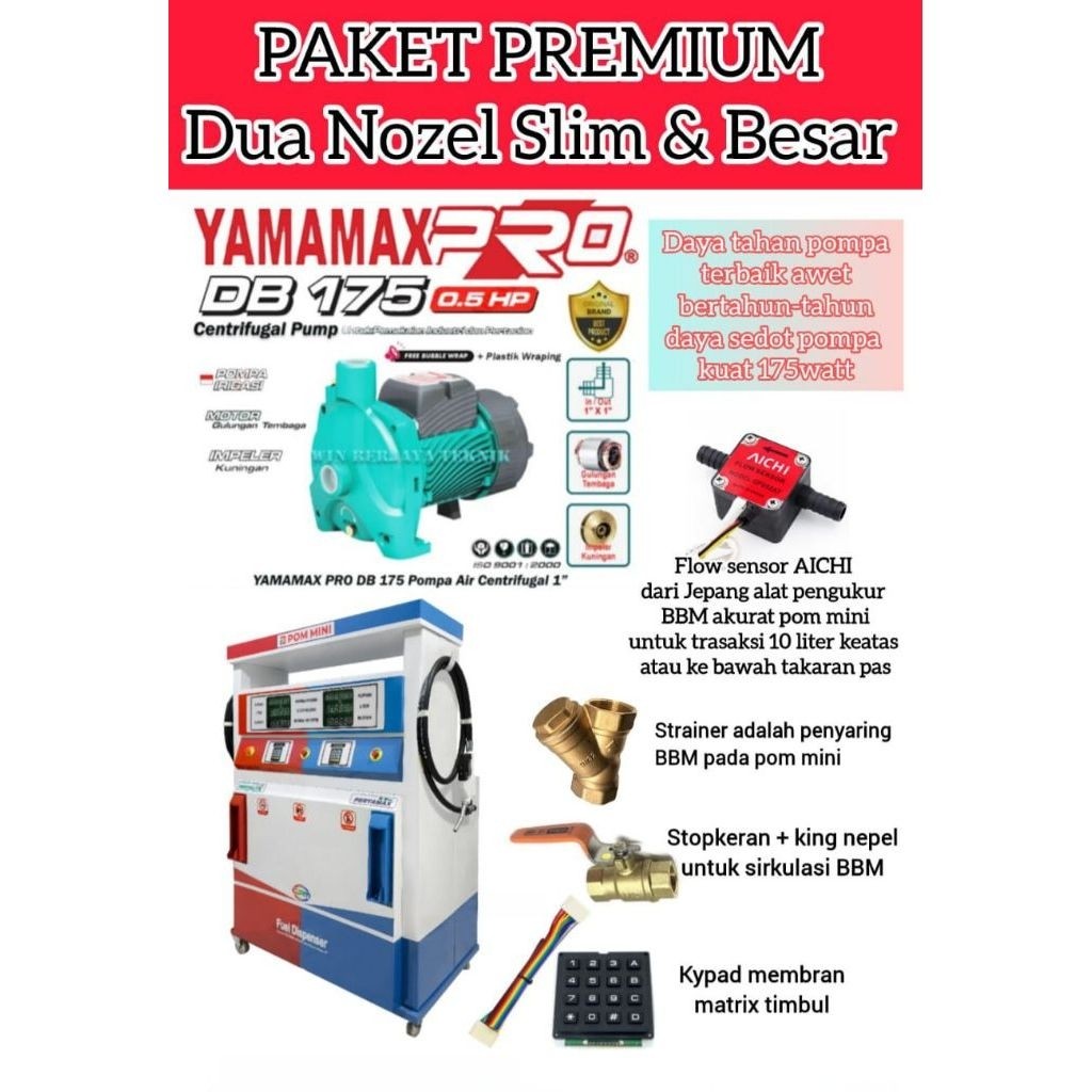 Pom mini 2 Nozle 210Ltr Spek PREMIUM
