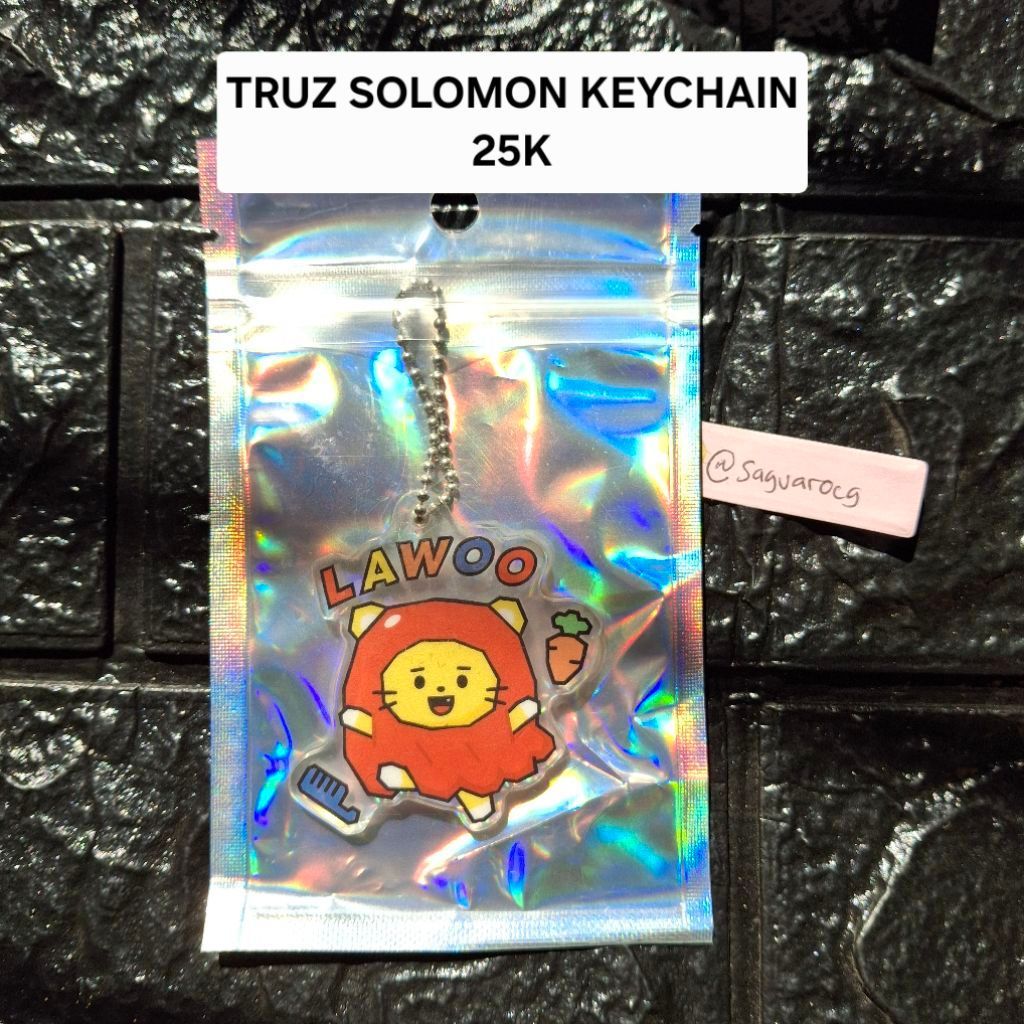 TRUZ SOLOMON LAWOO PODONG KEYRING KEYCHAIN
