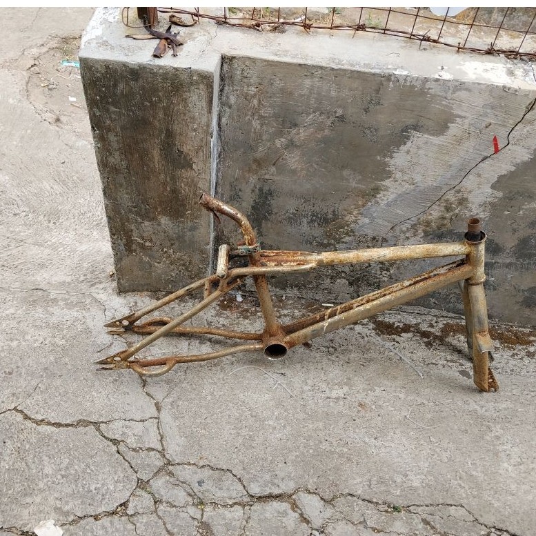 frame fork sepeda BMX ORYX ONYX BAN 20" seri J863xxx osbmx real pict murah