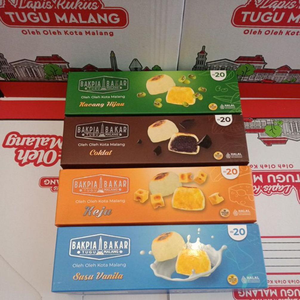 BAKPIA BAKAR TUGU MALANG I MOHON BACA DESKRIPSI SEBELUM CO I PIA MALANG I PIA BAKAR I OLEH-OLEH KHAS