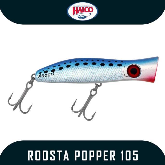 Umpan Pancing Popping Merk Halco Roosta Popper 105
