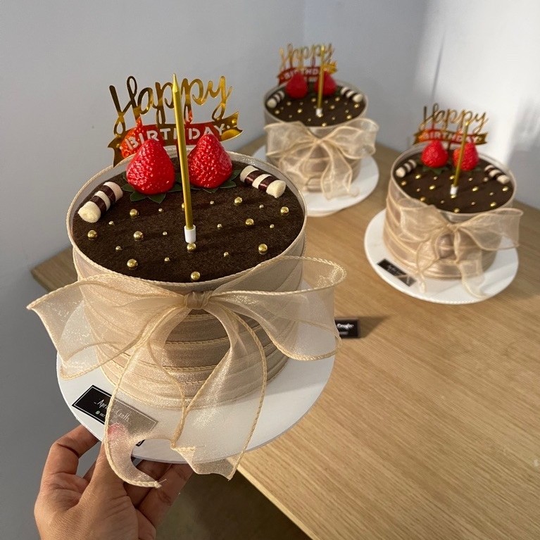 fake cake dummy cake choco edition