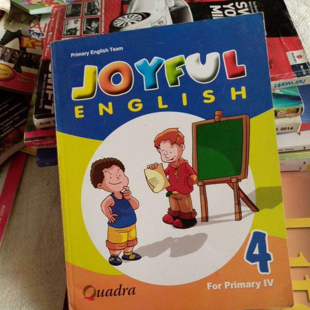 BUKU PRIMARY ENGLISH TEAM JOYFUL ENGLISH 4 FOR PRIMARY IV