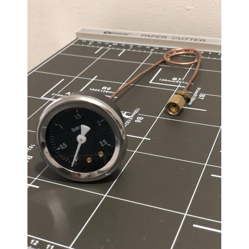 ( ORIGINAL ) PRESSURE GAUGE VBM LOLLO ( MANOMETER STEAM PRESSURE)