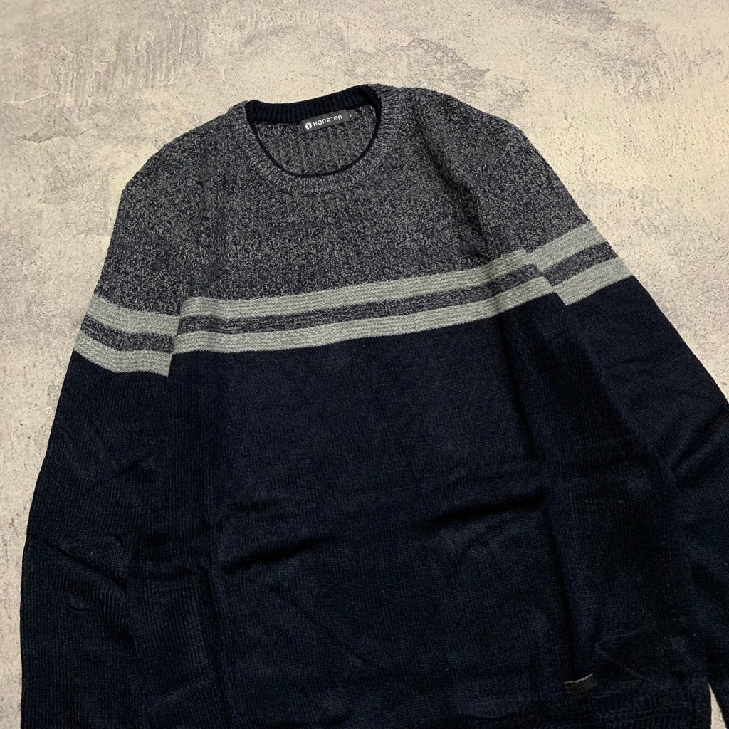 Hangten Knit Sweater size L