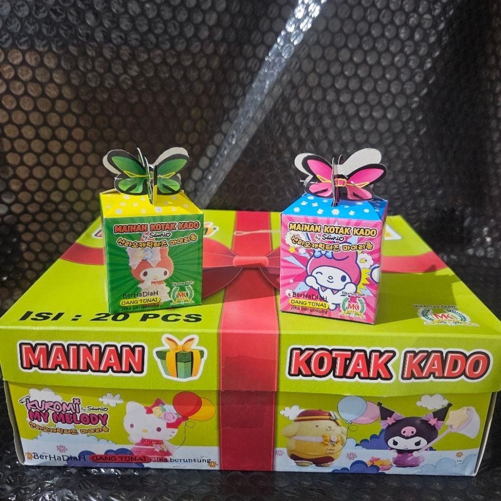 mainan kotak kado berhadiah Mainan anak kotak kado