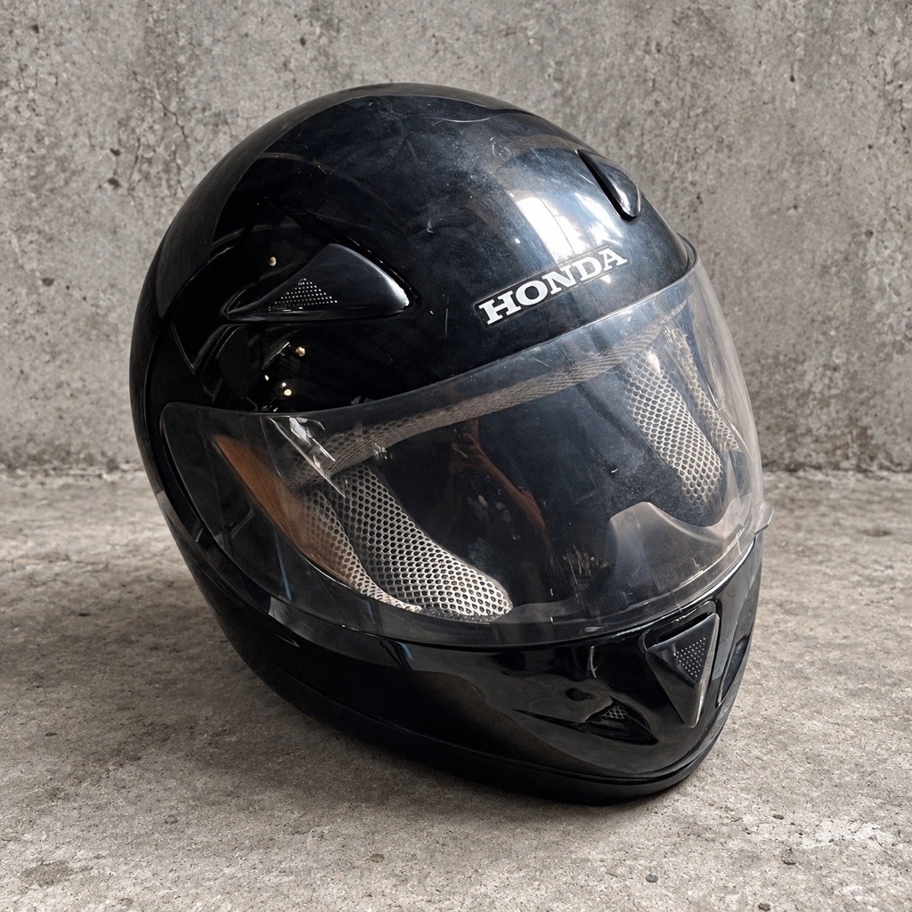 Helm Honda TRX-R Full Face Vintage Original