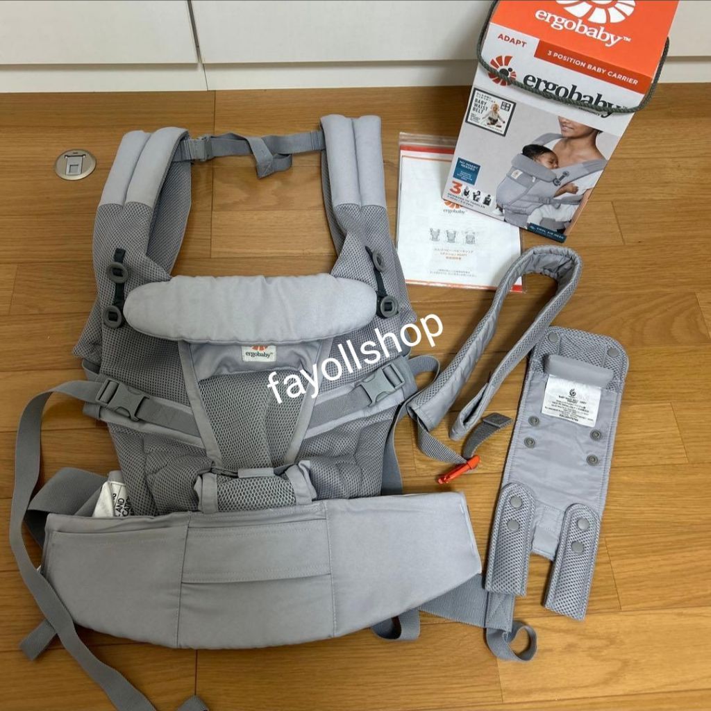 Ergobaby Adapt Mesh Original - Pearl Grey