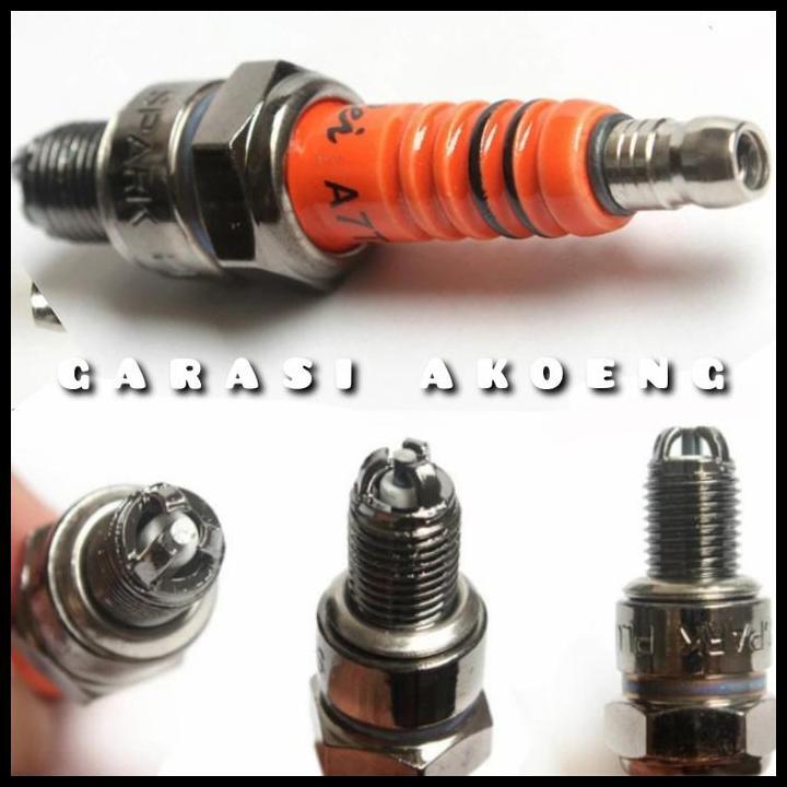 TERLARIS BUSI RACING MOTOR 3 TIGA ELEKTRODA KANZEN SCUDETTO TAURUS BAJAJ PULSAR 