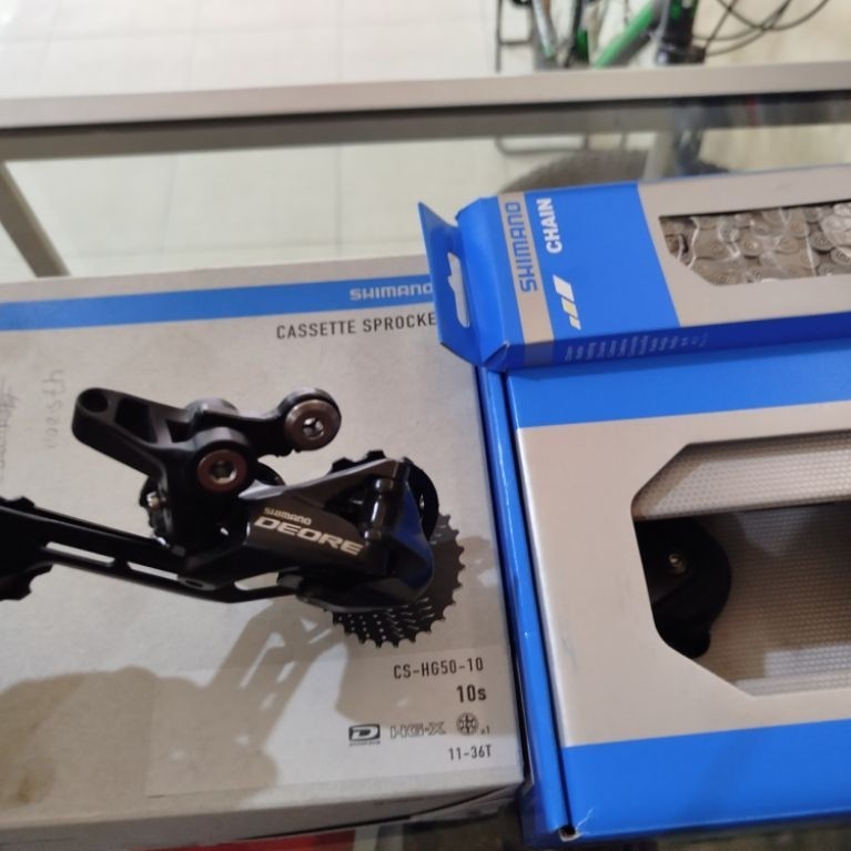 Groupset deore 10 speed