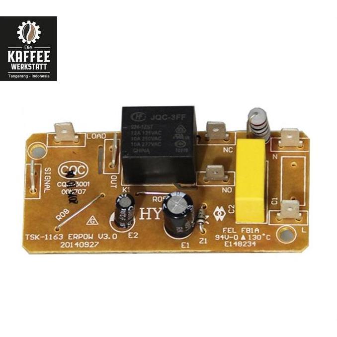 ( ORIGINAL ) PRINTED CIRCUIT BOARD PCB ARIETE CAFFE RETRO 1389 COFFEE MAKER MCE 25 FOR DETAILS SHOW 
