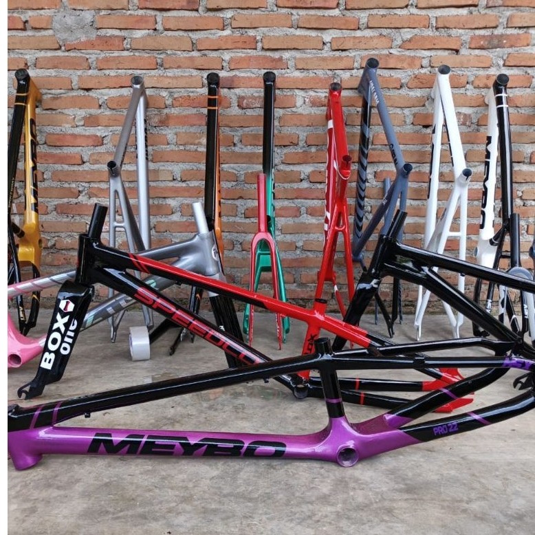 frame bmx meybo ungu custom steel