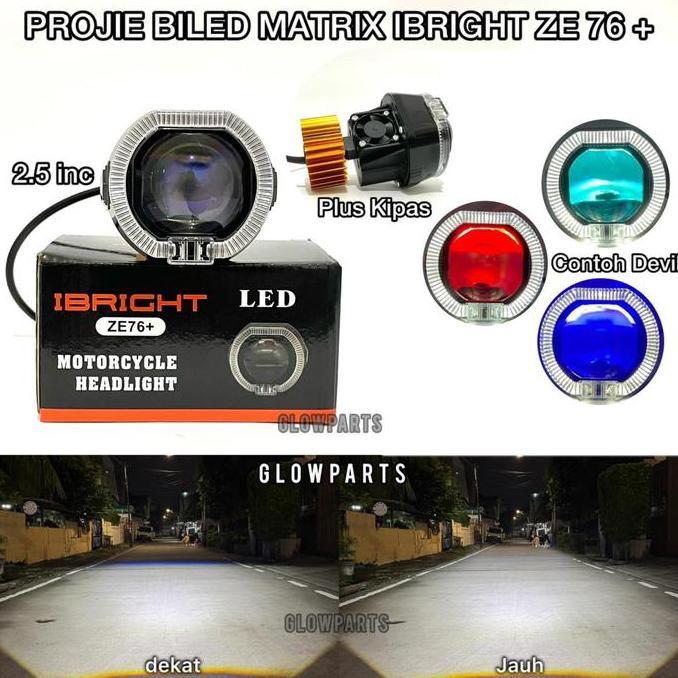 IBRIGHT ZE 76+ - Projie Biled Matrix 2.5 inc