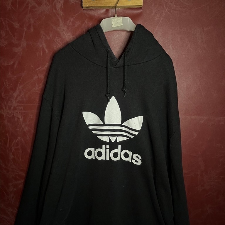 Hoodie Adidas Trefoil Big Logo Original