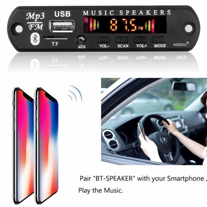 DI141 - Module MP3 Bluetooth 5.0 MP3 Player 5-12V