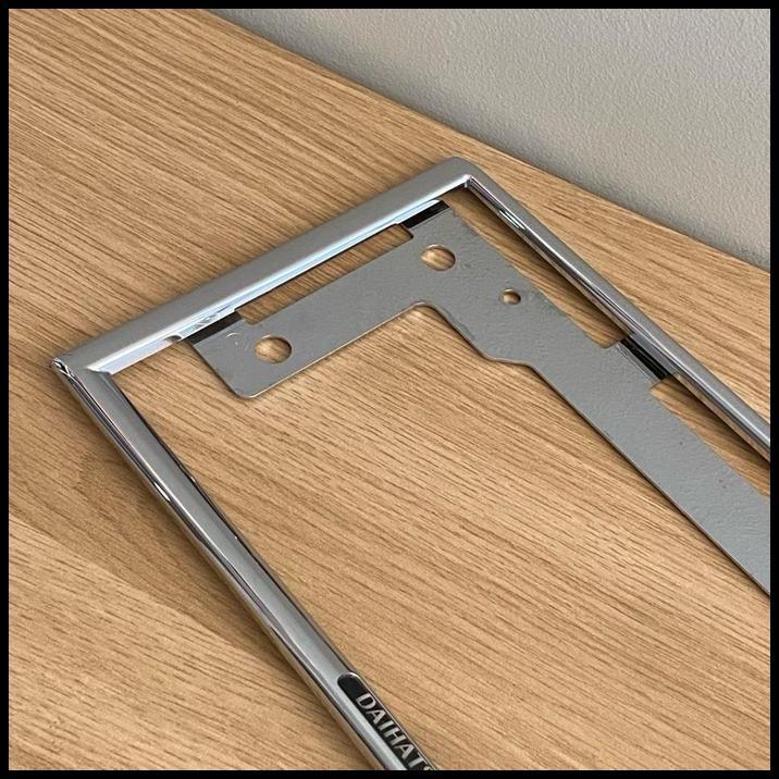 GRATIS ONGKIR FRAME PLAT NOMOR JDM DAIHATSU ORIGINAL JAPAN 
