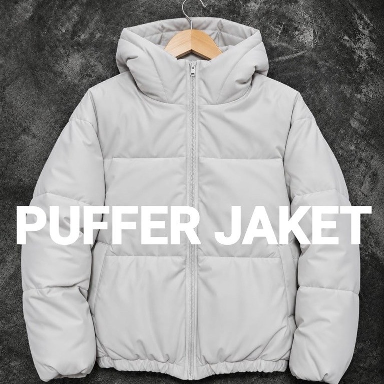 JAKET TEBAL GELEMBUNG PUFFER BEKAS SECOND PRELOVED