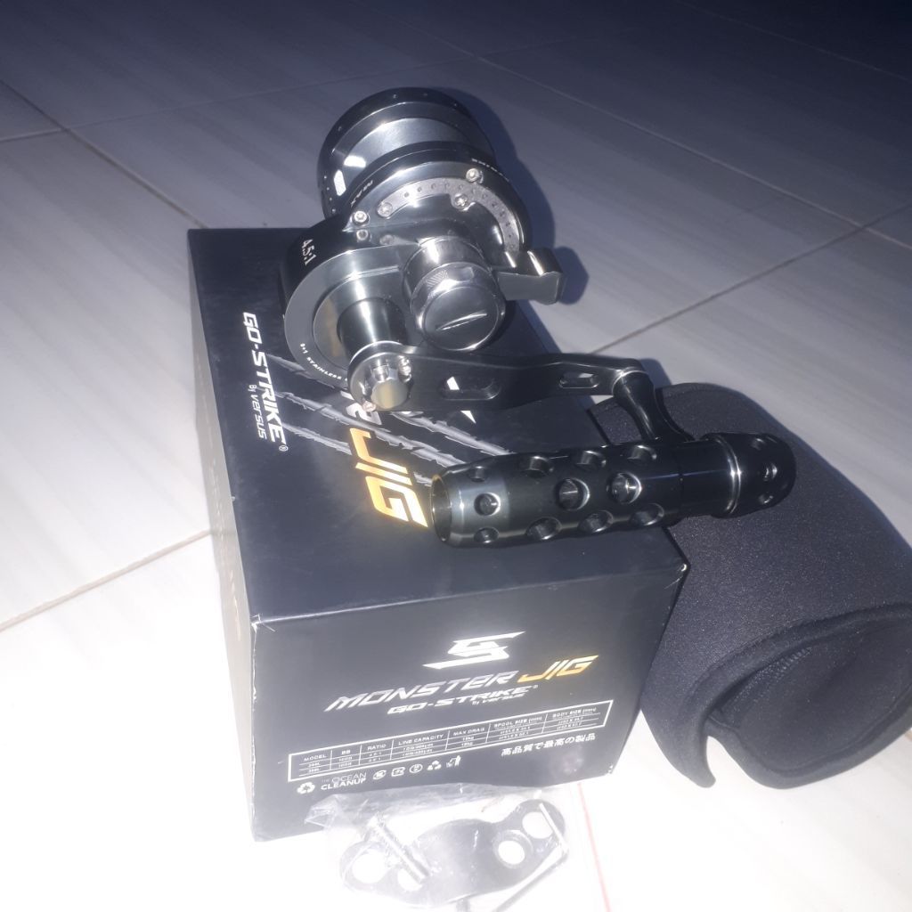 Reel OH Versus Go Strike Monster Jig 200L