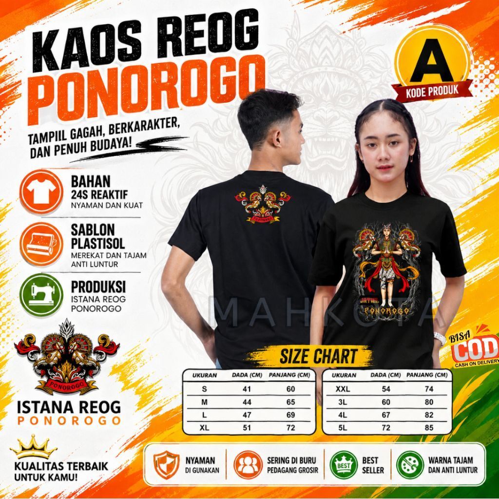 KAOS JATHIL / KAOS JATHIL ASLI PONOROGO / KAOS JATHIL MURAH