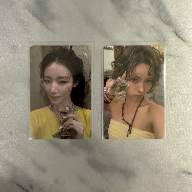 photocard official idle we made C ver shuhua soyeon