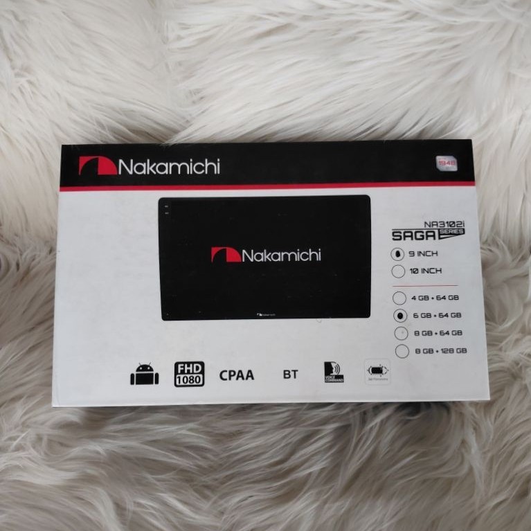 Nakamichi Saga NA3102I 9inch Android Headunit