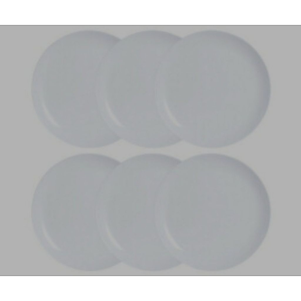 diwali dinner plate 25cm Luminarc P3299 dinner plate keramik piring makan ceper 25cm putih