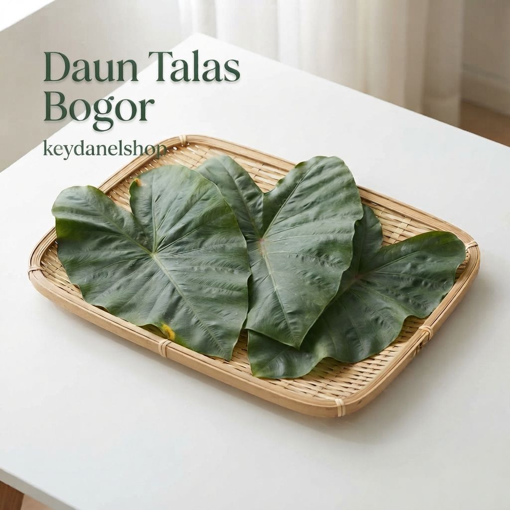 Daun talas segar daun talas bogor 500 gram