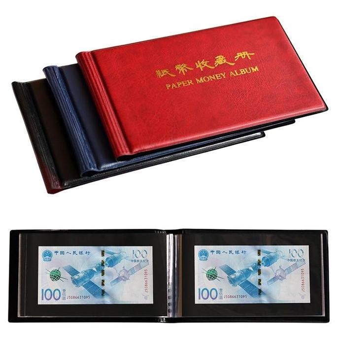 Ikatikat- 40 Lembar Album Uang Kertas-Album Uang Kuno-Koleksi Uang Kertas