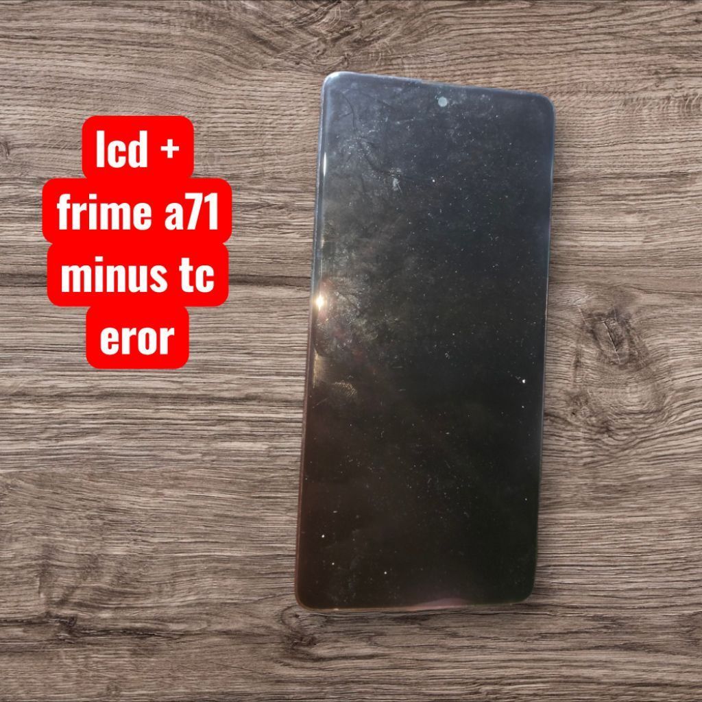 lcd frame samsung a71 minus