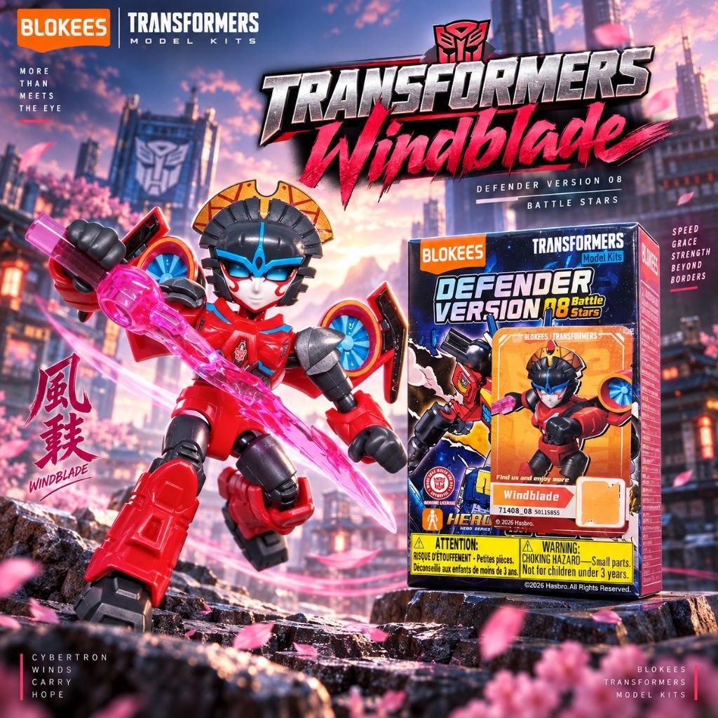 BLOKEES TRANSFORMERS DEFENDER GDV08 - Windblade