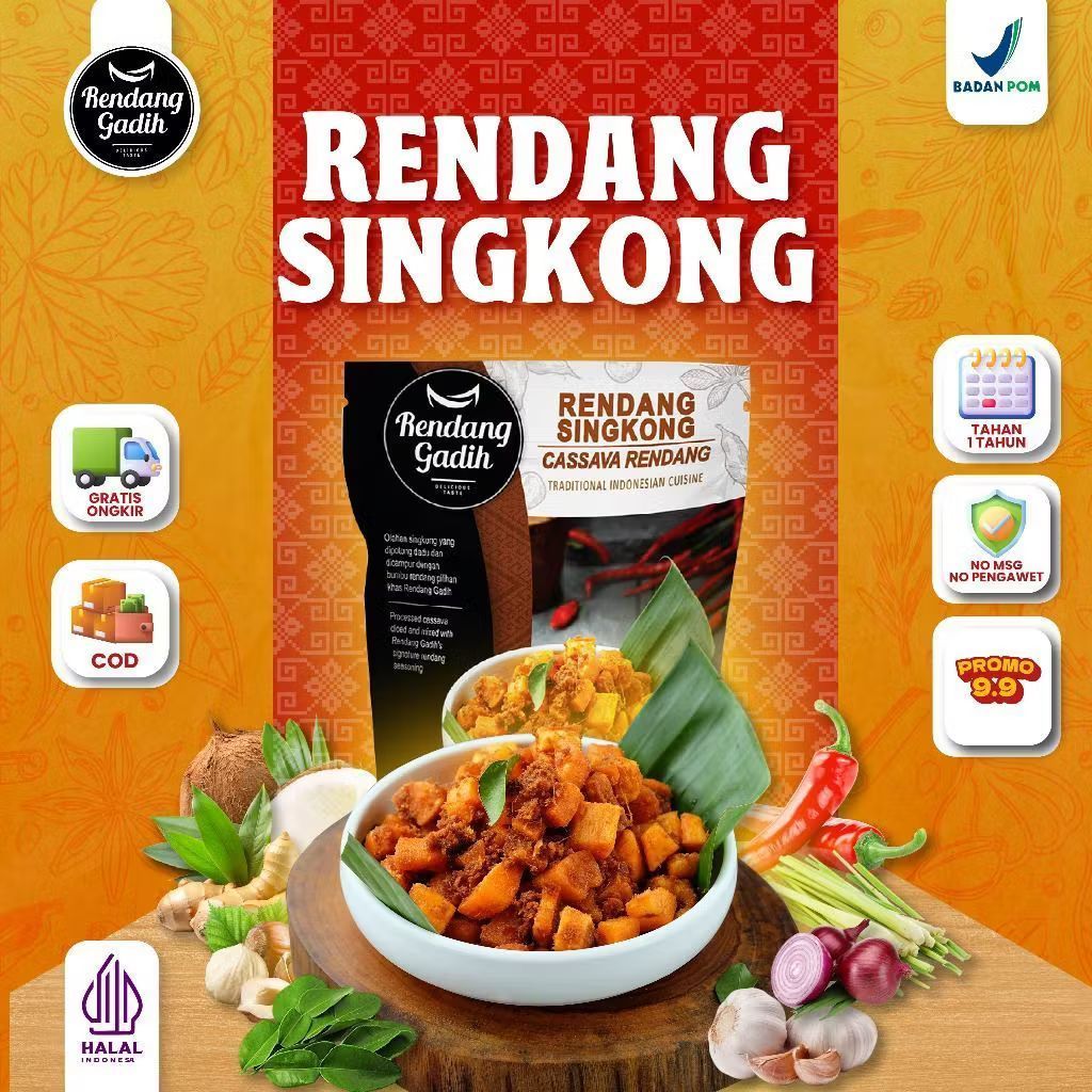 RENDANG SINGKONG - RENDANG GADIH PAYAKUMBUH