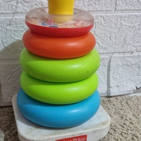 Fisher price brilliant basics rock a stack preloved