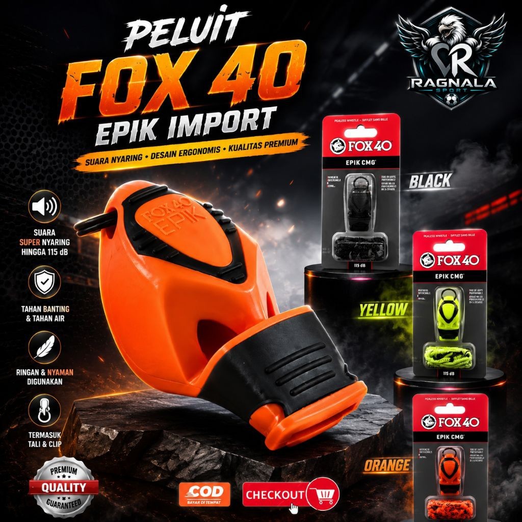 PELUIT FOX 40 EPIK CMG - PELUIT FOX 40 - MURAH