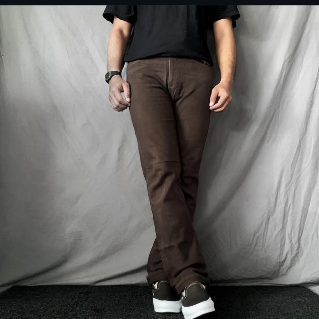 zara jeans brown